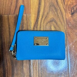 Michael Kors Blue Wallet